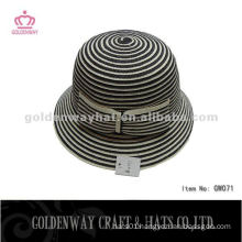 Fashion Paper Braided Cloche Hats